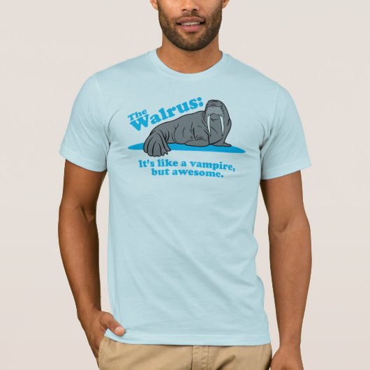 De Walrus Vampire T-shirt (Voorkant)