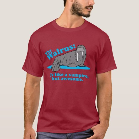 De Walrus Vampire T-shirt (Voorkant)