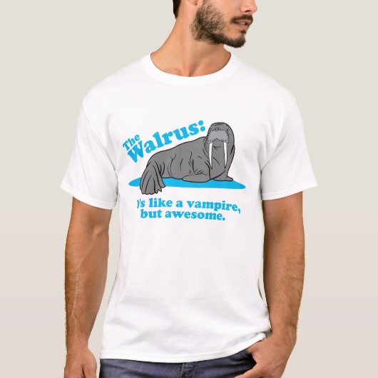 De Walrus Vampire T-shirt (Voorkant)