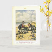 De walrussen kaart (Gele Bloem)