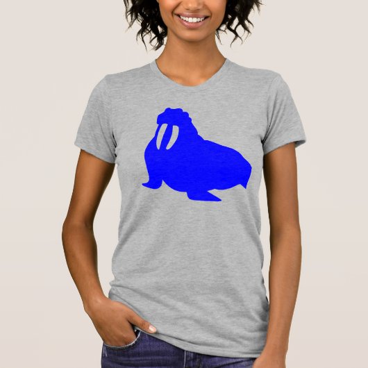 DE WALRUSSEN VAN HET AFBEELDING VAN HET KARAKTER T-SHIRT (Voorkant)