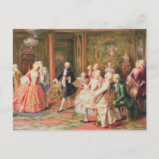 De wals briefkaart (Voorkant)