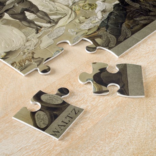 De Wals (gekleurde graving) Legpuzzel (Zijkant)