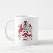 De Walsh clan familie crest. Koffiemok (Links)