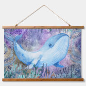 De Walvis Hangend Wandkleed (Voorkant)