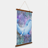 De Walvis Hangend Wandkleed (Gebogen)