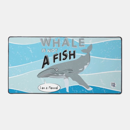 De walvis is geen vis bureaumat (Voorkant)