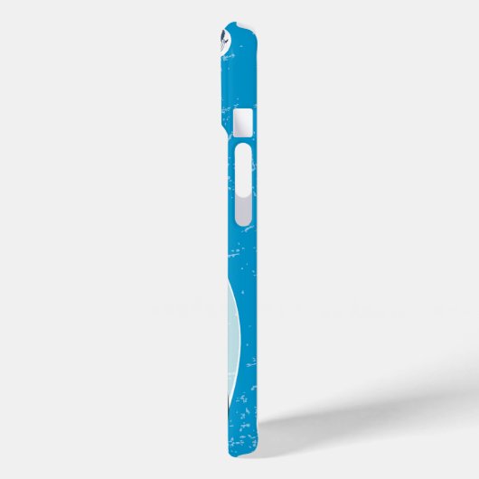 De walvis is geen vis Case-Mate iPhone case (Achterkant / Links)