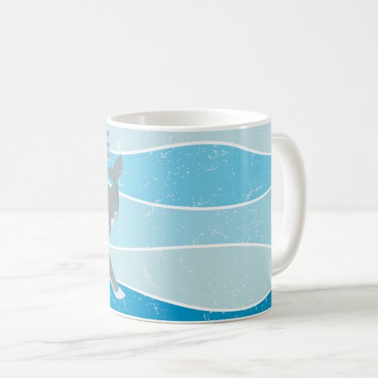 De walvis is geen vis koffiemok (Voorkant rechts)