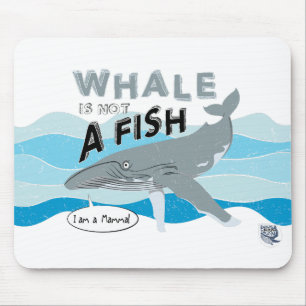 De walvis is geen vis muismat