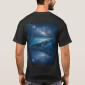 De Walvis Onder de Sterren T-shirt (Achterkant)
