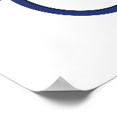 De walvis opslaan poster (Hoek)