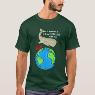 De walvis opslaan t-shirt