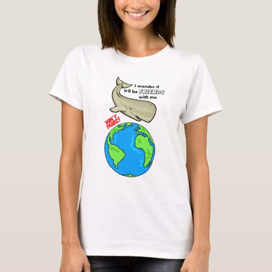 De walvis opslaan t-shirt (Voorkant)
