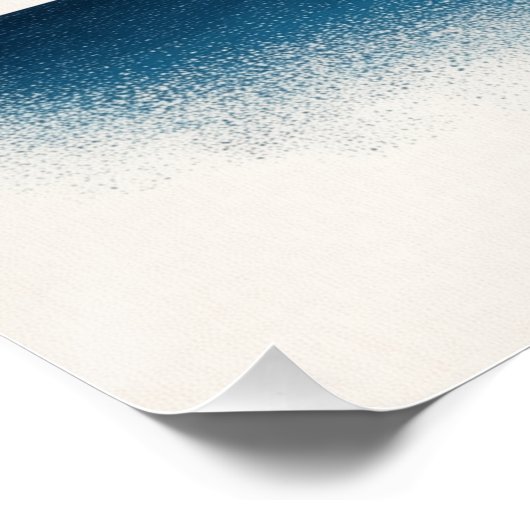 De walvis perfect poster (Hoek)