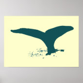 De walvis poster (Voorkant)