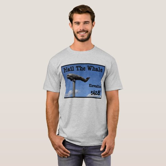De walvis t-shirt (Voorkant volledig)