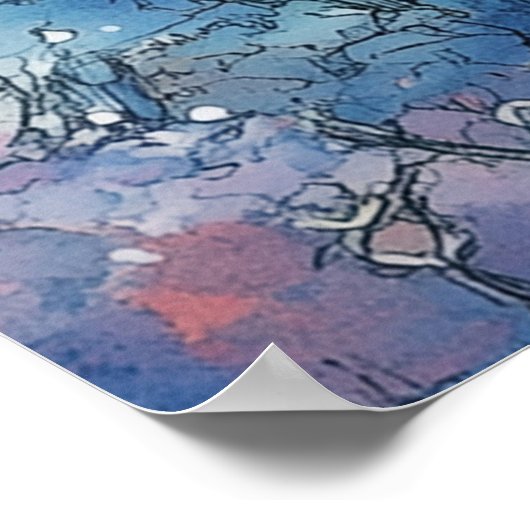 De walvis van de verloren zielen poster (Hoek)