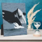 De Walvis van Orka Fotoplaat (Zijkant)