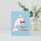 De walvissen hebben briefkaart (Staand voorkant)