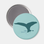 De walvissen magneet (Voorkant / Achterkant)