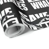 De walvissen opslaan cadeaupapier (Rol Hoek)