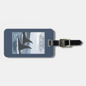 De Walvissen van de orka #1 - Skagway, Alaska Bagagelabel (Voorkant horizontaal)