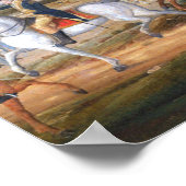 de walvisvaarrebellie van Frederick Kemmelmeyer Poster (Hoek)