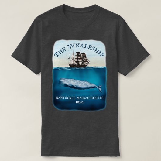 De walvisvaart t-shirt (Design voorkant)