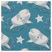De walvisverbinding Beluga Stof (Close Up)