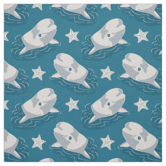 De walvisverbinding Beluga Stof