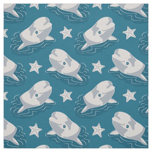De walvisverbinding Beluga Stof (Swatch)