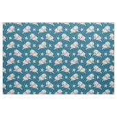 De walvisverbinding Beluga Stof (Fat Quarter)