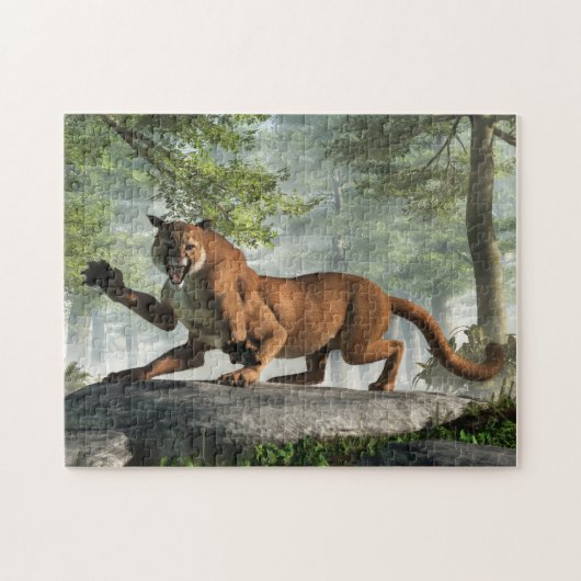De Wampus Cat Legpuzzel (Horizontaal)