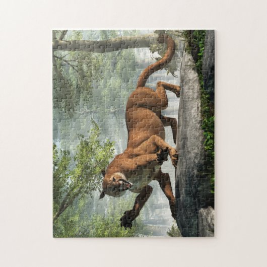 De Wampus Cat Legpuzzel (Verticaal)