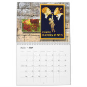 De wand van de wijn - Wijnwijn  Kalender (Mar 2027)