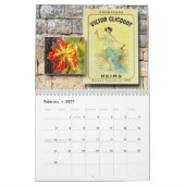 De wand van de wijn - Wijnwijn  Kalender (Feb 2027)