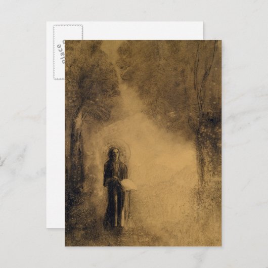 De wandelaar briefkaart (Voorkant / Achterkant)