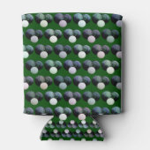 de wandelaar het spel, blikjeskoeler (Achterkant)