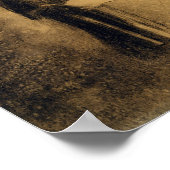 De wandelaar poster (Hoek)