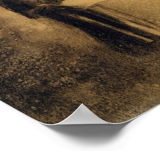 De wandelaar poster (Hoek)