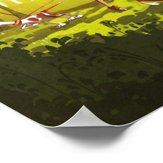 De wandelaar poster (Hoek)