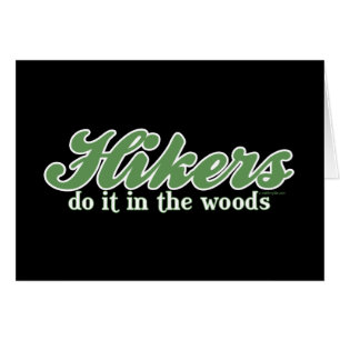 De wandelaars doen het in de Bossen