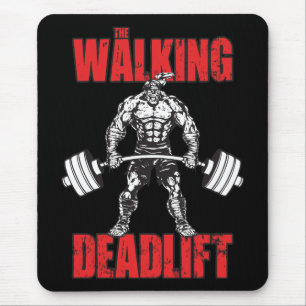 De Wandelende Deadlift - Zombie Workout Muismat