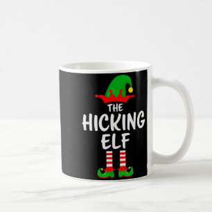 De Wandelende Elf Bijpassende Familie Kerstmis Koffiemok