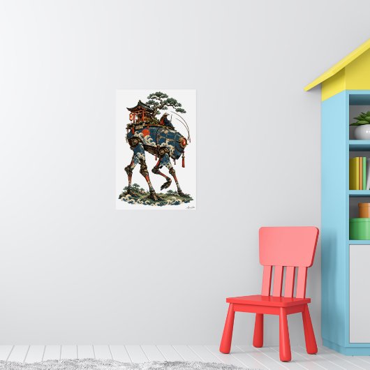 De Wandelende Heilige Plaats Poster (Kinderkamer 1)