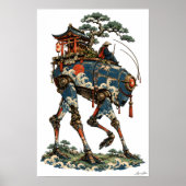 De Wandelende Heilige Plaats Poster (Voorkant)
