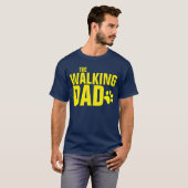 De wandelende hond pap t-shirt (Voorkant volledig)