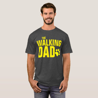 De wandelende hond pap t-shirt
