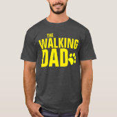 De wandelende hond pap t-shirt (Voorkant)